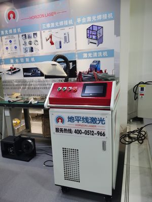 CE LED 터치 스크린 QBH 밀리미터 섬유 레이저 용접기 0.1명