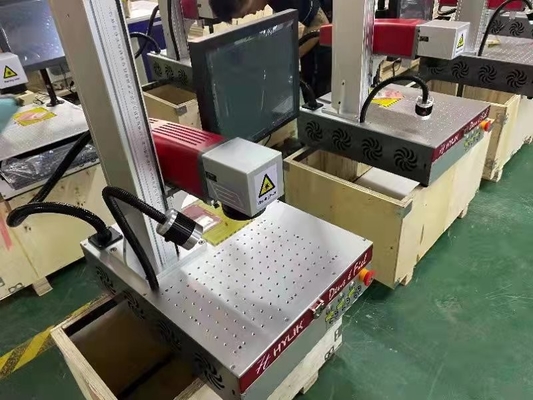 컴퓨터 시스템을 가진 Maxphotonics Raycus 레이저 표하기 기계 Ezcad 카드 20W