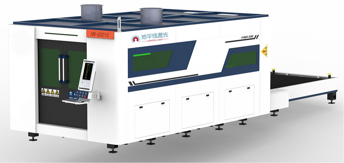 커버와 1500W 4000W CNC 섬유 래이저 커팅 머신 IPG 맥스 3015 교환 테이블