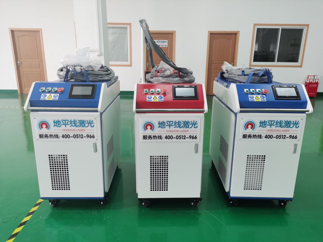 냉각장치를 가진 1080nm CW 소형 레이저 용접 기계 1500W 세륨