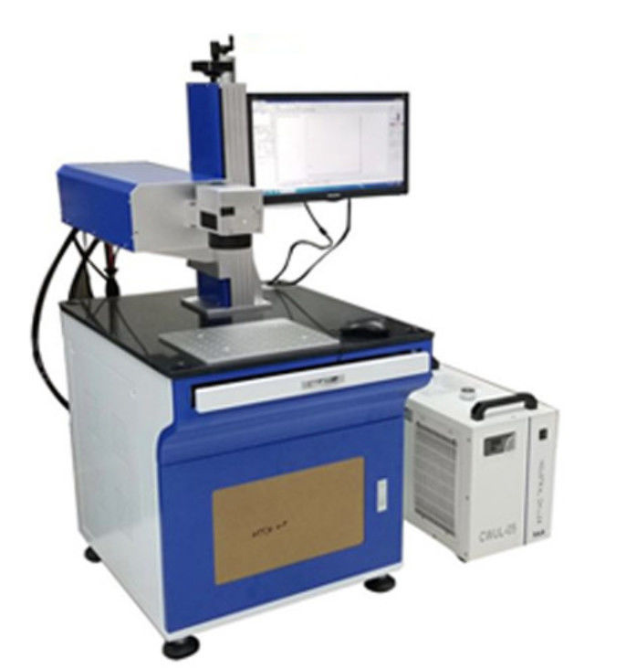 CE EZCAD 진 직물 UV 레이저 조각사 3W 5W 10W명