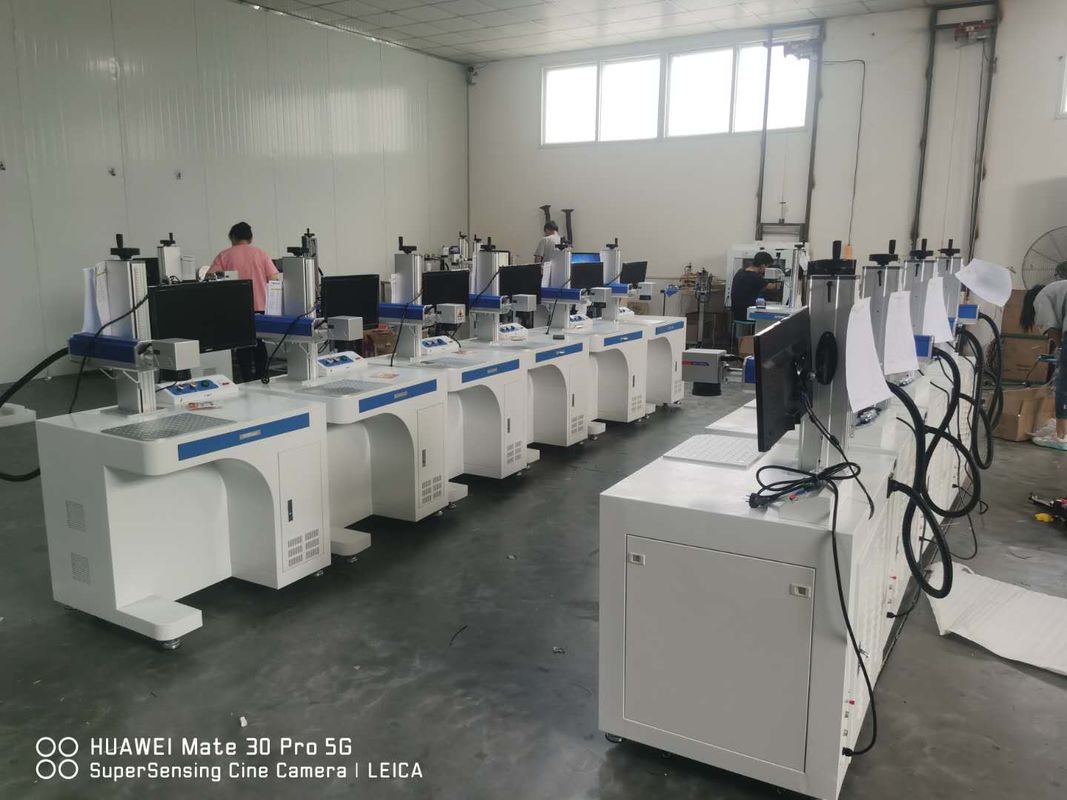Metal 30W 60khz Laser Marking Machines , Laser Marking Machine For Plastic