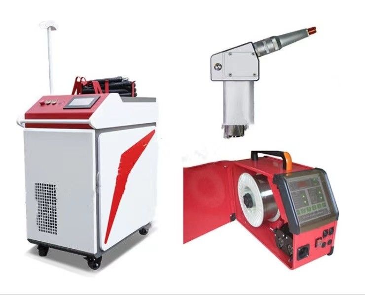 2중 흔들이를 냉각시키는 OEM 8m 포켓용 레이저 용접기 1000W 물